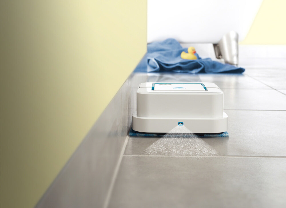Robot sprzatajacy IROBOT Braava Jet 250 mopowanie na mokro wilgotno sucho