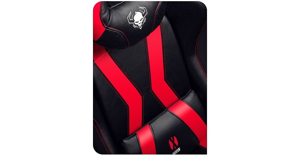 Fotel DIABLO CHAIRS X-One Horn zagłówek pianka ergonomia wygoda