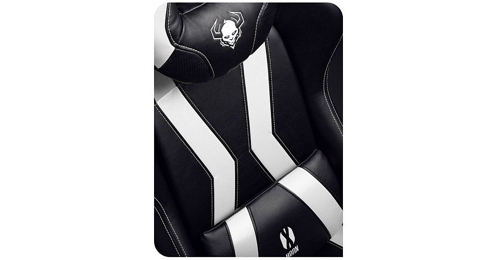 Fotel DIABLO CHAIRS X-One Horn zagłówek pianka ergonomia wygoda