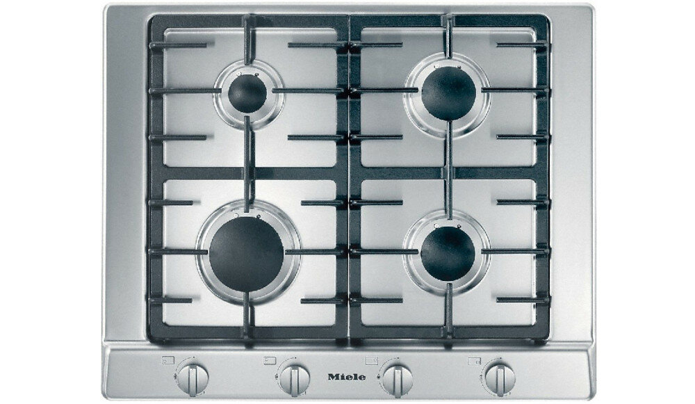 Płyta gazowa MIELE KM 2010 G front przód główne