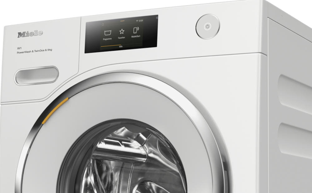 MIELE programowanie start czas program pranie wyświetlacz zakończenie