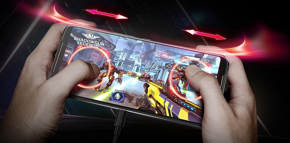 SMARTFON ASUS ROG PHONE 2 sterowanie