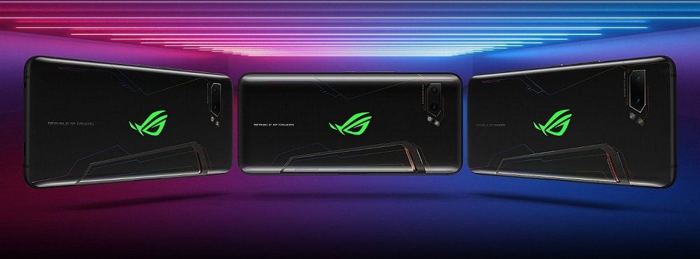 SMARTFON ASUS ROG PHONE 2 podświetlenie