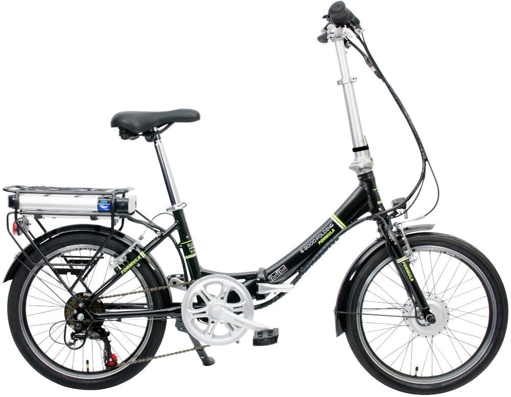 Rower elektryczny ORUS E-2000 Czarny wyglad front