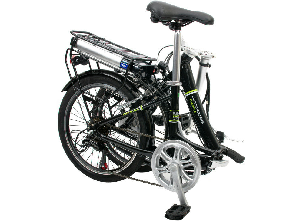 Rower elektryczny ORUS E-2000 Czarny  - skladany 