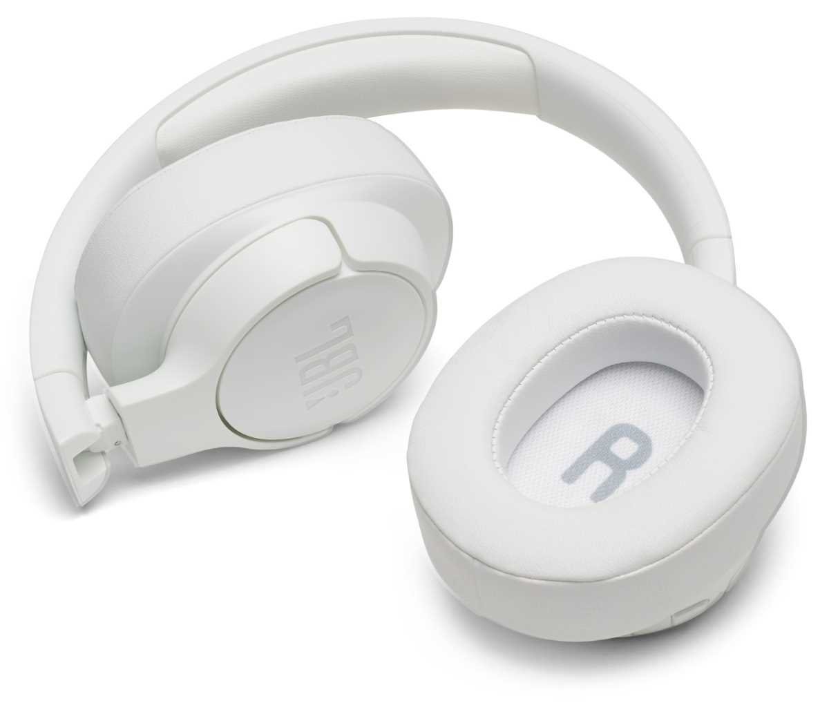 Słuchawki nauszne JBL TUNE 750BTNC Biały - konstrukcja 