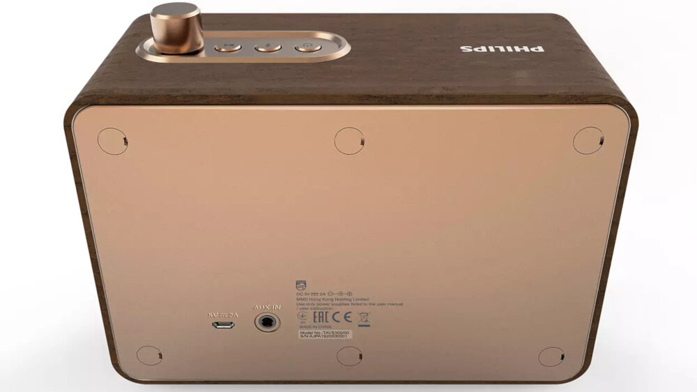 głośnik mobilny PHILIPS TAVS500 - bateria