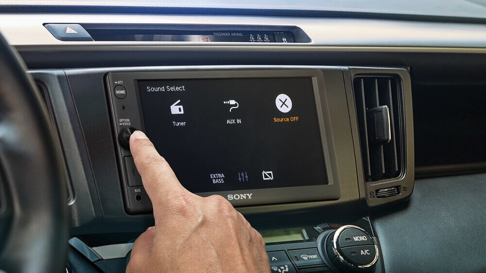 Radio samochodowe SONY XAV-AX1000 - funkcjonalność