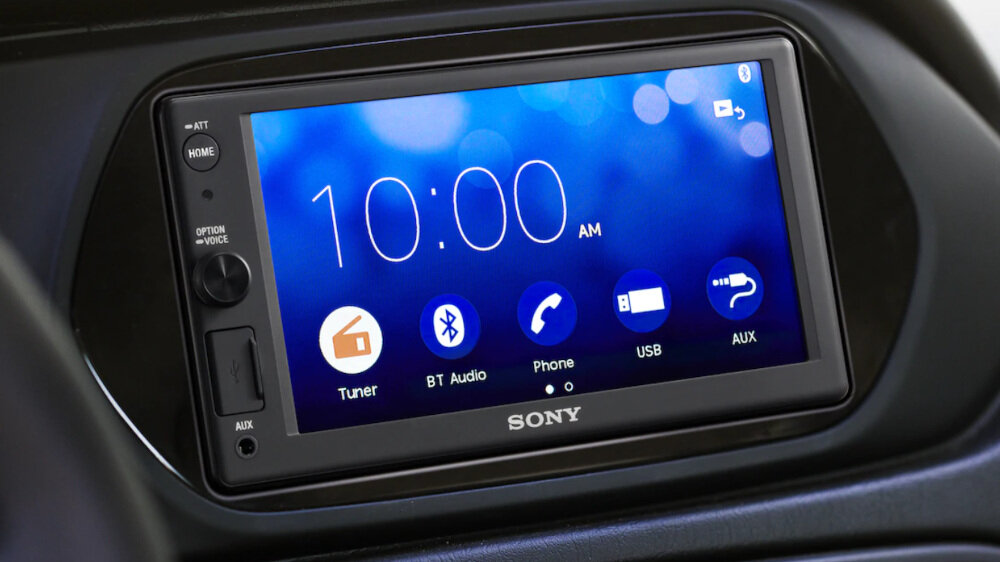 Radio samochodowe SONY XAV-AX1000 - dźwięk