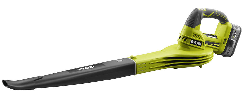 Dmuchawa do liści RYOBI RBL1820S-40F wszechstronne urządzenie funkcjonalna i przemyślana konstrukcja znakomita wydajność innowacyjna konstrukcja duży przepływ powietrza