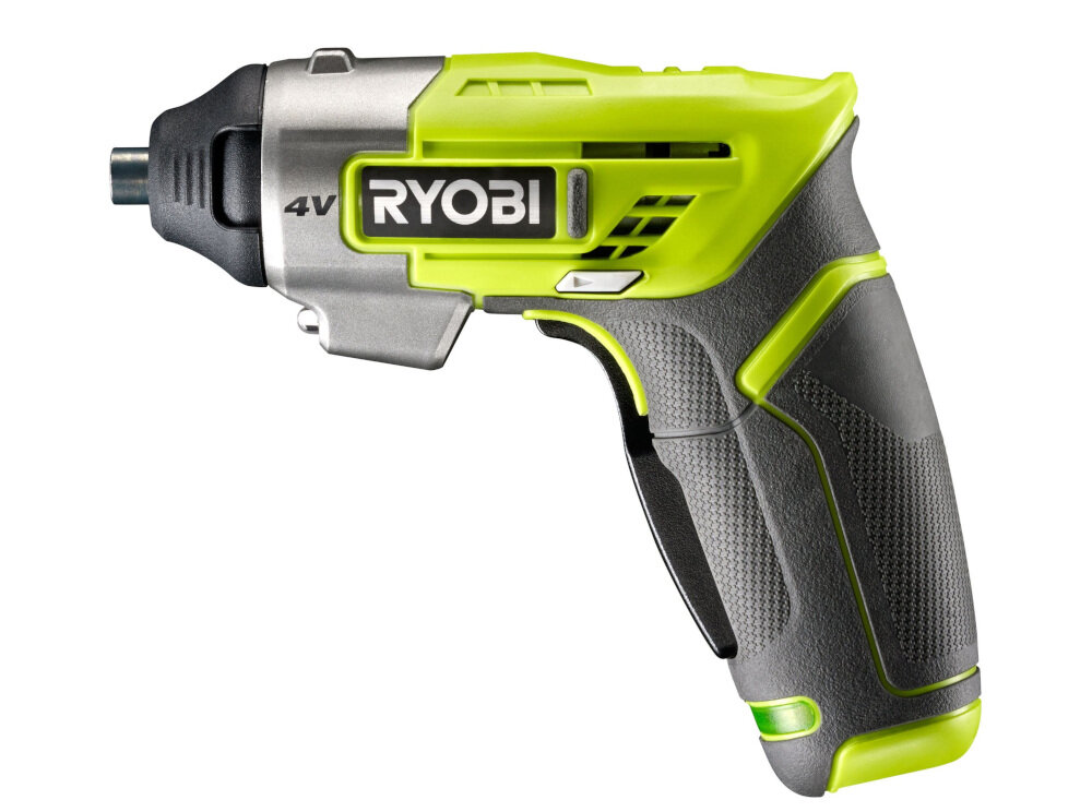 Wkrętarka RYOBI CSD4130GN akumulator Li-Ion o pojemności 1,3 Ah napięcie 4 V maksymalny moment obrotowy 5 Nm maksymalna prędkość obrotowa do 200 obr/min