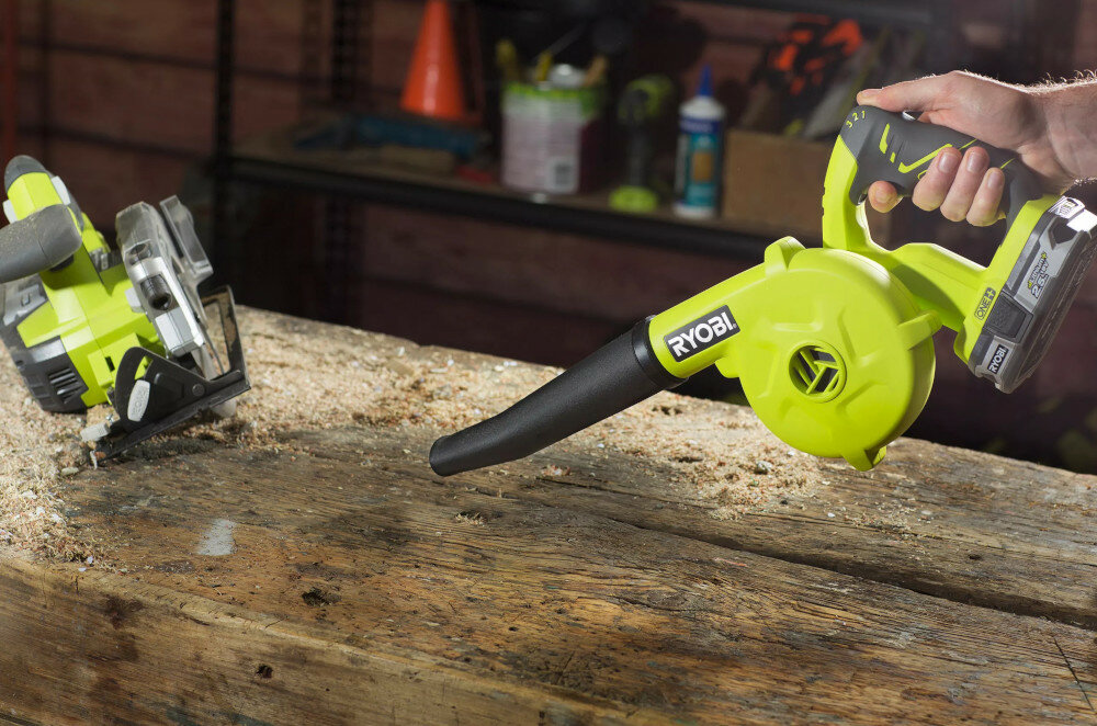 Dmuchawa do liści RYOBI R18TB-0 regulacja predkosc