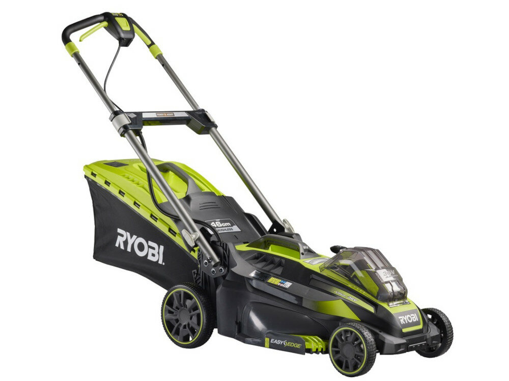Kosiarka akumulatorowa RYOBI RLM36X46H5P wysokiej klasy urządzenie silnik bezszczotkowy składany uchwyt kosz funkcja EasyEdge