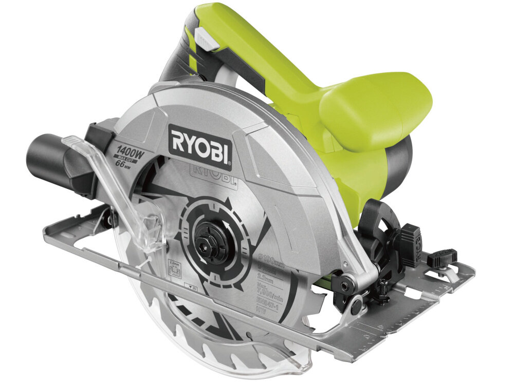 Pilarka tarczowa RYOBI RCS1400-G wysokiej klasy konstrukcja do 30% bardziej kompaktowa i o 20% lżejsza