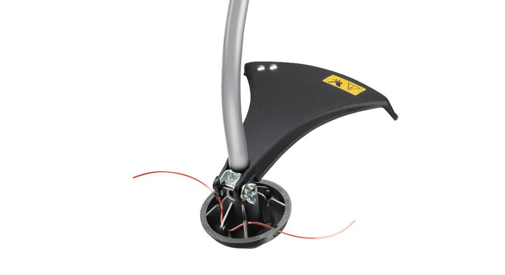 Podkaszarka akumulatorowa RYOBI RLT1825M15S głowica z automatycznym wysuwem żyłki tnącej średnica 2,4 mm szerokość robocza do 430 mm kompatybilne z głowicą tnącą Reel-Easy