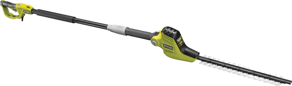 Nożyce do żywopłotu RYOBI RPT4545E elektryczne łatwe użytkowanie niewielka waga 4,1 kg do przycinania krzewów formowania żywopłotów zachwycający efekt w ogrodzie