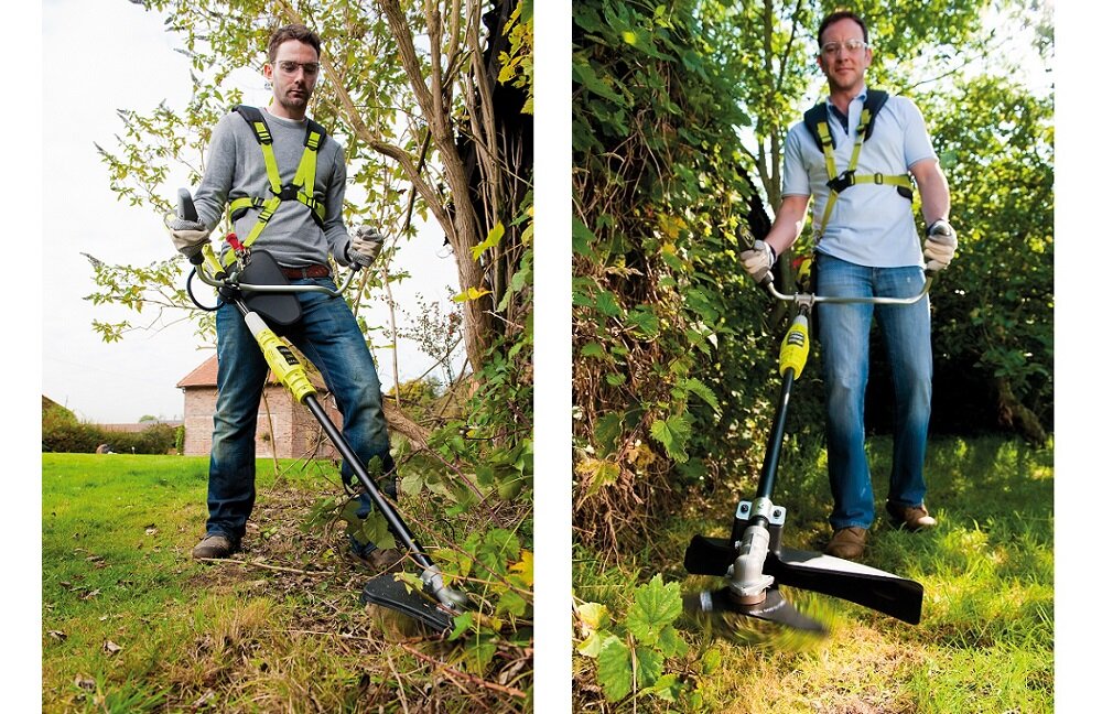 Podkaszarka akumulatorowa RYOBI RBC36X26B Technologia Intellicell