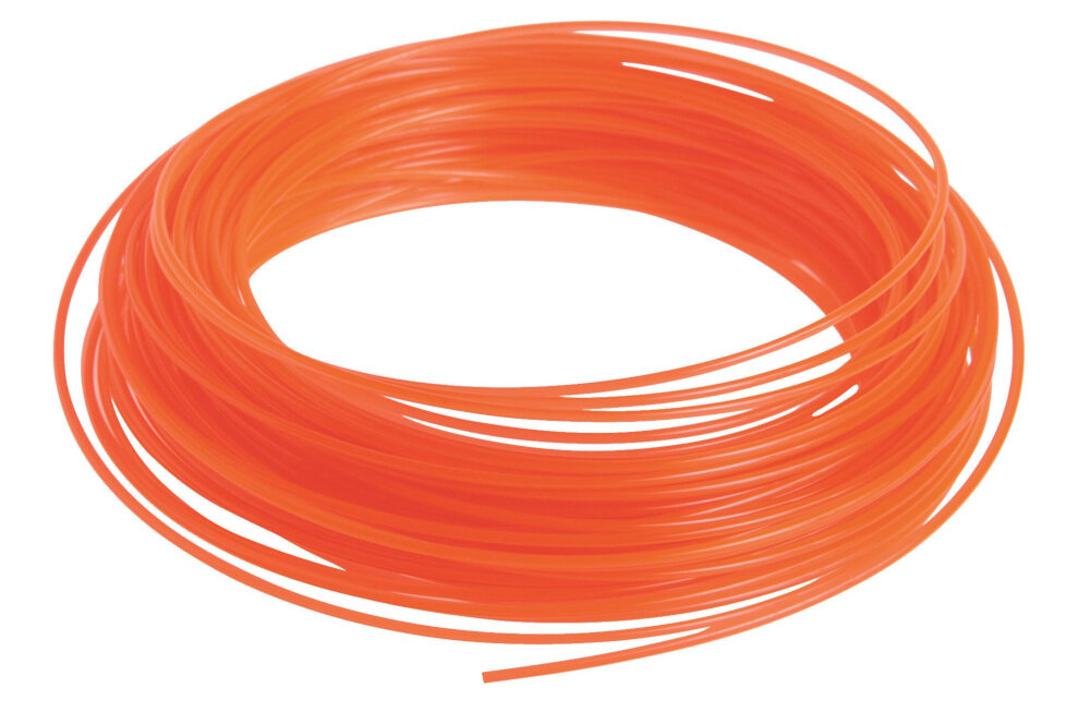 Żyłka tnąca RYOBI RAC100 1,2 mm x 15 m okrągła żyłka tnąca doskonała wytrzymałość trwała odporna szerokość 2,4 mm długość 15 m