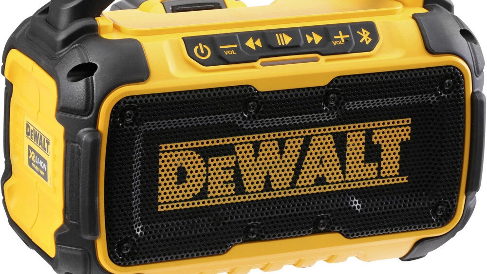 Głośnik mobilny DEWALT DCR011-XJ - dźwięk