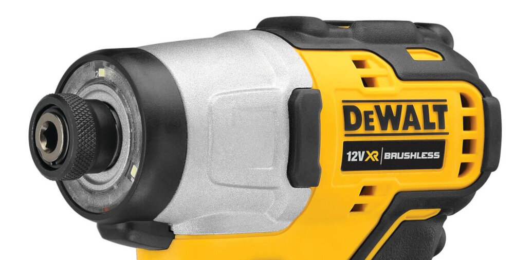 Zakrętarka udarowa DEWALT DCF801D2-QW chwyt sześciokątny 1,4 cala gniazdo hex 6,35 mm z zatrzaskiem