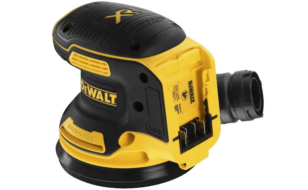 Szlifierka mimośrodowa DEWALT DCW210N wydajnosc odpornosc zasilana akumlatorwo regulacja obrotow