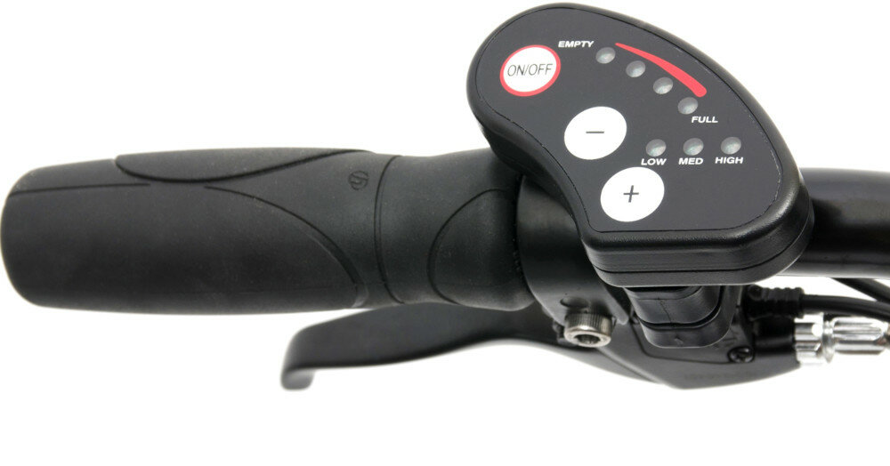 Rower elektryczny ORUS 26 M17 E-4000 Czarny silnik bateria zasieg predkosc wyswietlacz