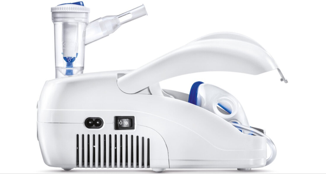 Inhalator nebulizator pneumatyczny FLAEM NUOVA Aeroflaem Dokładna dawka leku 0.55 ml/min