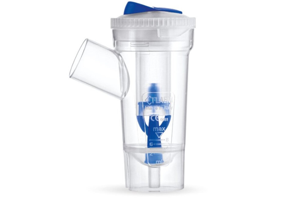 Inhalator nebulizator pneumatyczny FLAEM NUOVA Aeroflaem Skuteczność terapeutyczna