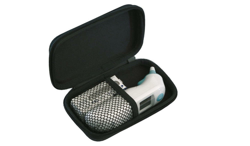BRAUN-ThermoScan termometr zestaw urządzenie instrukcja karta gwarancyjna