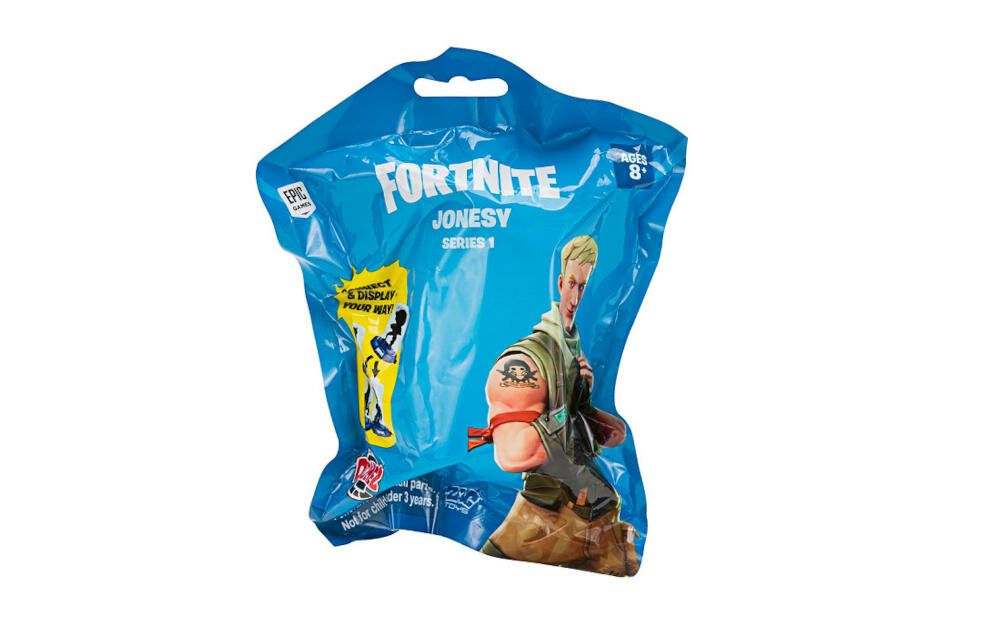 DOMEZ-Fortnite-Jonesy bohater gra fortnite battle royale wyspa przetrwanie zmunicja broń kolekcja tworzywo sztuczne