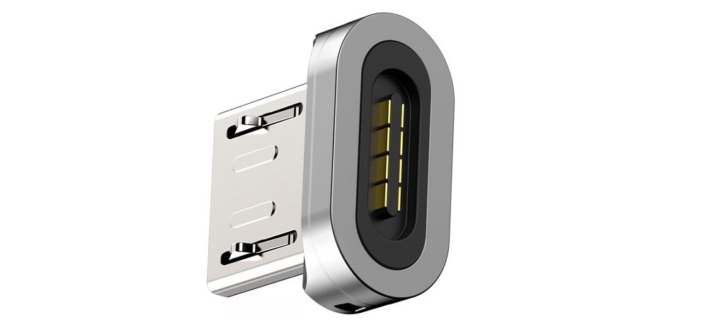 Adapter BASEUS Zinc Micro USB widok tyl 