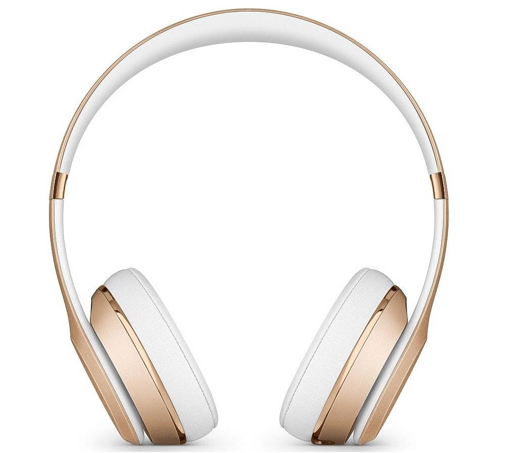 Słuchawki nauszne BEATS BY DR. DRE Solo 3 Wireless Biało-złoty - Apple W1