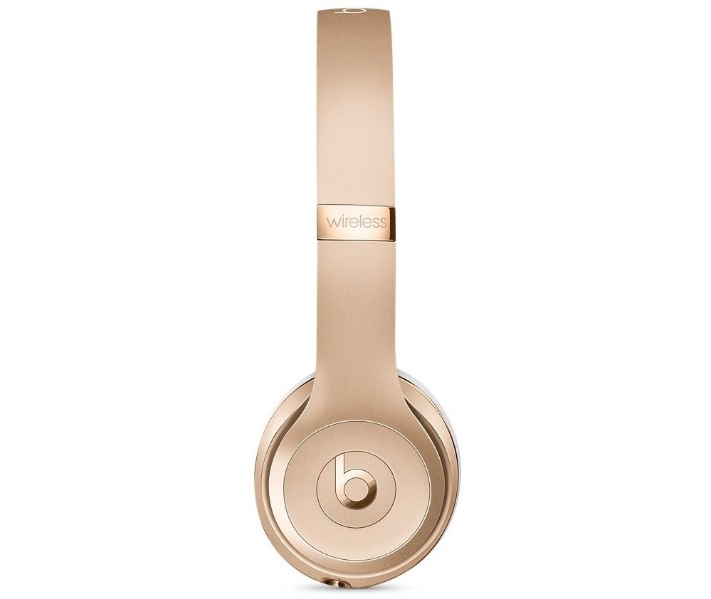 Słuchawki nauszne BEATS BY DR. DRE Solo 3 Wireless Biało-złoty - Bezprzewodowe