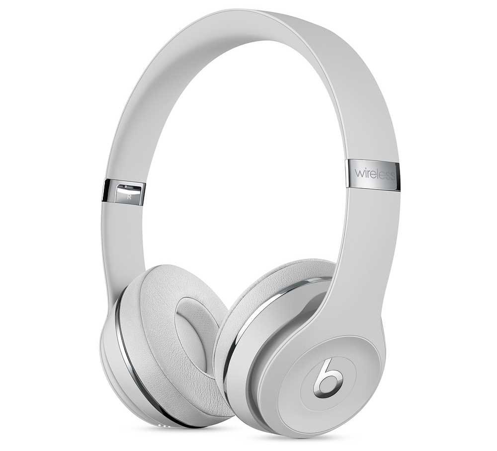 Słuchawki nauszne BEATS BY DR. DRE Solo 3 Wireless Srebrny - Słuchawki nauszne