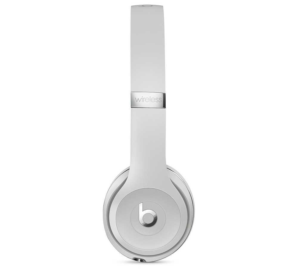 Słuchawki nauszne BEATS BY DR. DRE Solo 3 Wireless Srebrny - Bezprzewodowe