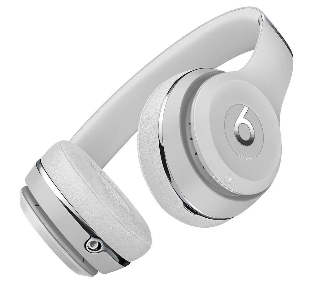 Słuchawki nauszne BEATS BY DR. DRE Solo 3 Wireless Srebrny - dźwięk
