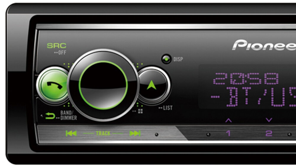 Radio samochodowe PIONEER MVH-S520BT - dźwięk