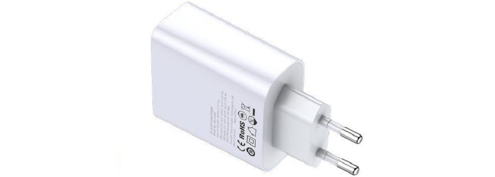 ŁADOWARKA SIECIOWA BASEUS 2X USB QC 3.0 30W BIAŁA dwa porty smartfon ładowanie bezpieczeństwo charge