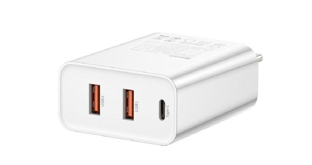 Ładowarka sieciowa BASEUS CCFS-G02 Biały technologia szybkiego ładowania