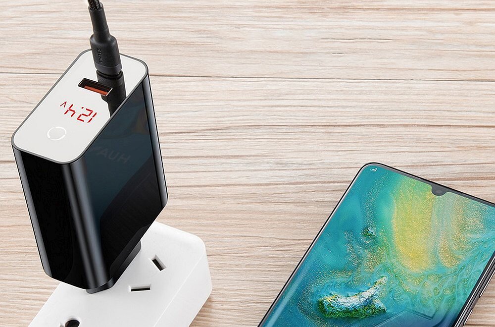 Ładowarka sieciowa BASEUS CCFSEU907 opis cechy funkcje specyfikacja porty