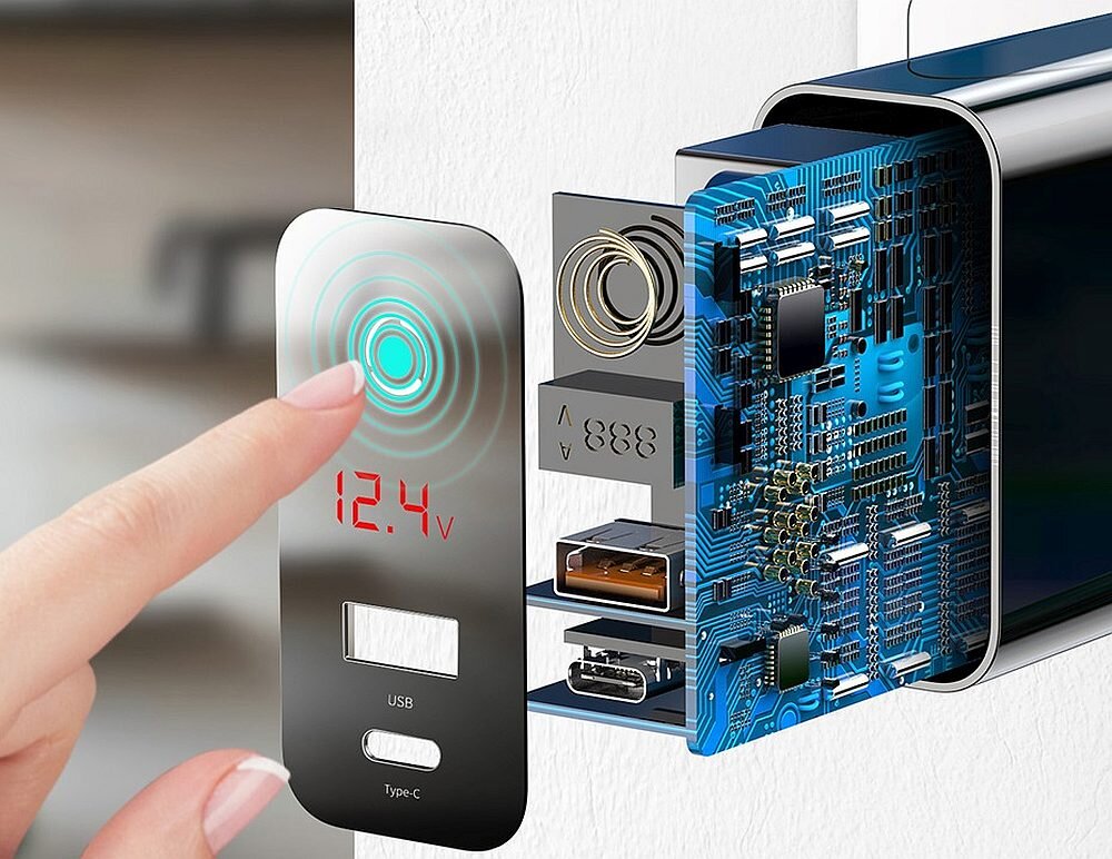 Ładowarka sieciowa BASEUS CCFSEU907 bezpieczna