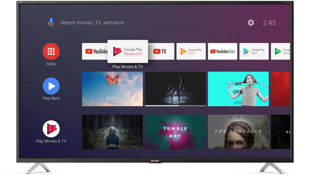 Telewizor SHARP LED 50BL5EA - Ogólny Wygląd
