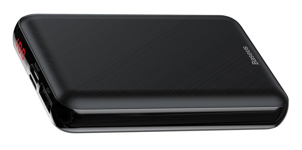 Powerbank BASEUS Mini S 1000 mAh Czarny USB TYP C dzielenie mocy 