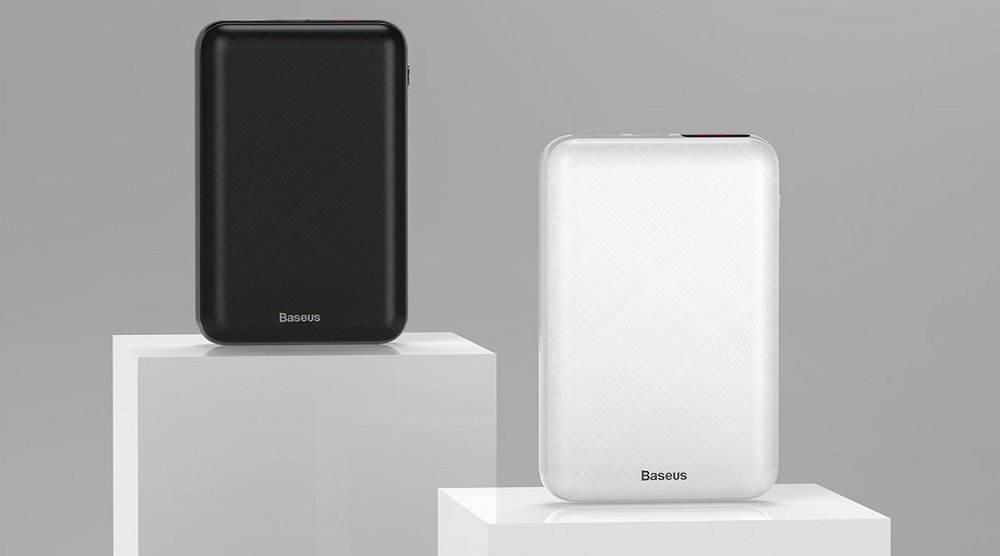 Powerbank BASEUS Mini S 1000 mAh Czarny Wygląd jakość estetyka odporny na uszkodzenia niewielki rozmiar