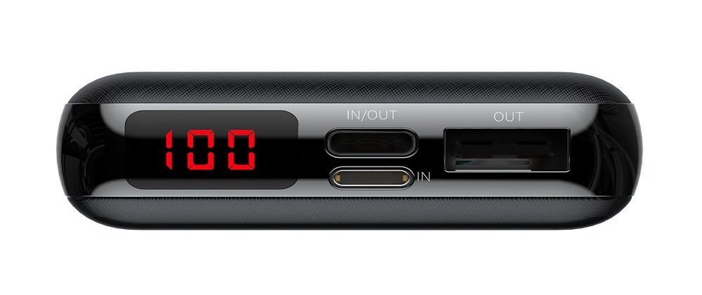 Powerbank BASEUS Mini S 1000 mAh Czarny 1000 mAh PD szybkie ładowanie Power Delivery Quick Charge