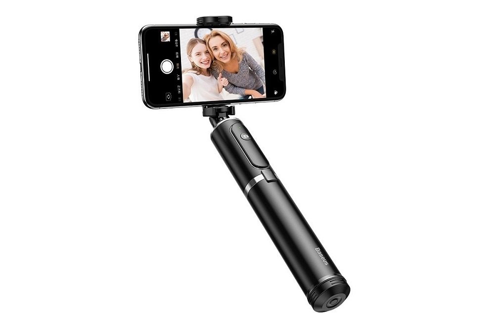 SELFIE STICK STATYW BLUETOOTH BASEUS stabilny solidnie wykonany pilot bluetooth