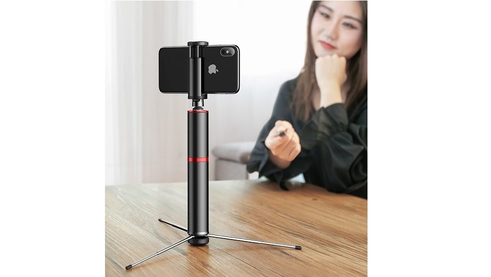 SELFIE STICK STATYW BLUETOOTH BASEUS zdjęcia szybko