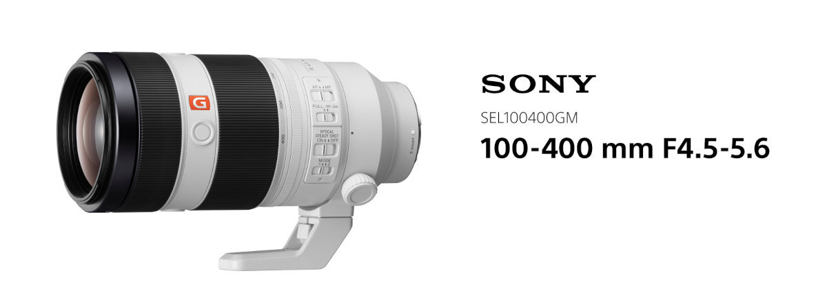 Obiektyw SONY FE 100-400 mm Teleobiektyw zmiennoogniskowy serii G Master ogniskowych od 100 mm do 400 mm fotografii sportowej dzikiej przyrody system AF wysokiej rozdzielczości dużego zasięgu