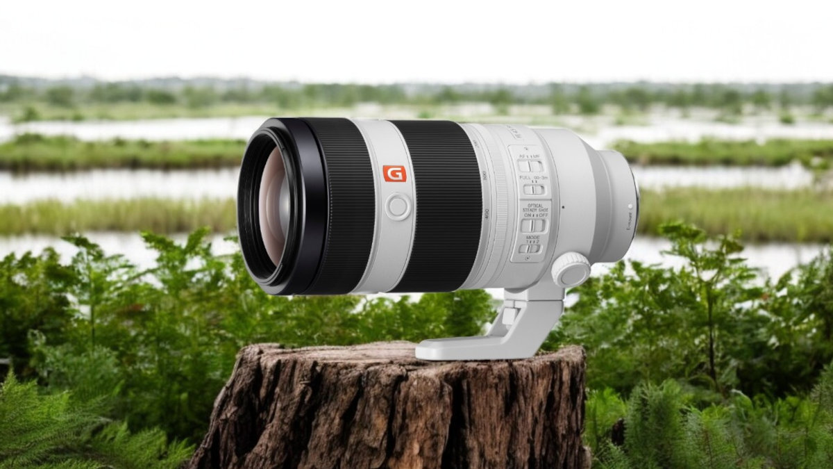 Obiektyw SONY FE 100-400 mm stabilizatorowi obrazu Optical SteadyShot stabilizacja w pięciu osiach dynamicznych scen korpusami serii α wbudowaną stabilizację obrazu