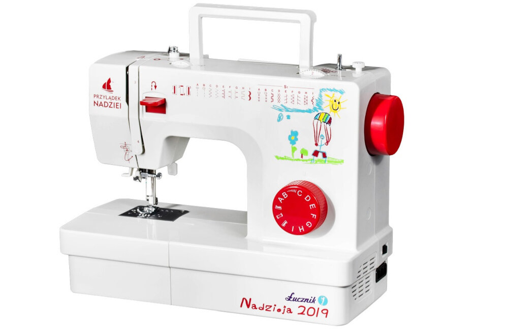 Maszyna do szycia LUCZNIK Nadzieja 2019 wyglad design maszyna pierwszej potrzeby pomocna uzytkowanie najlepsza